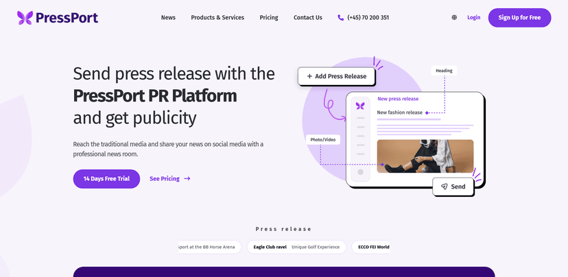 PressPort PR Platform